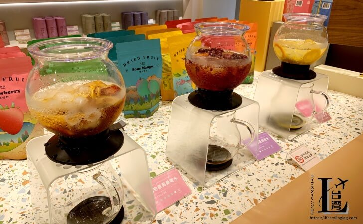 試飲できる淡果香（From Nature）のデトックスウォーター