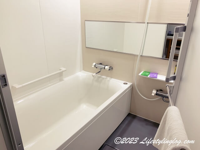 ホテルグレイスリー台北のお風呂