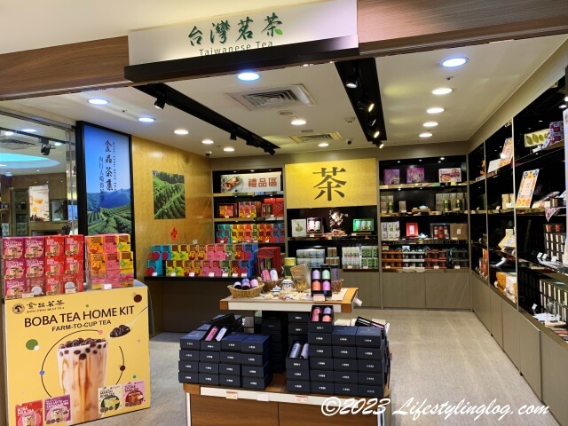 桃園国際空港ターミナル1にある台湾茗茶のお店
