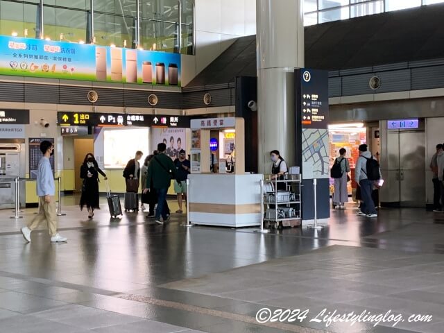 高鉄台南駅にある駅弁のお店