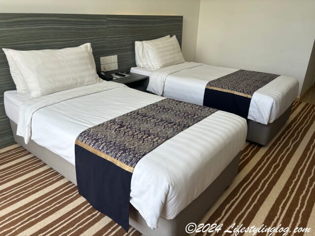 Bahang Bay Hotel（バハンベイホテル）のベッド