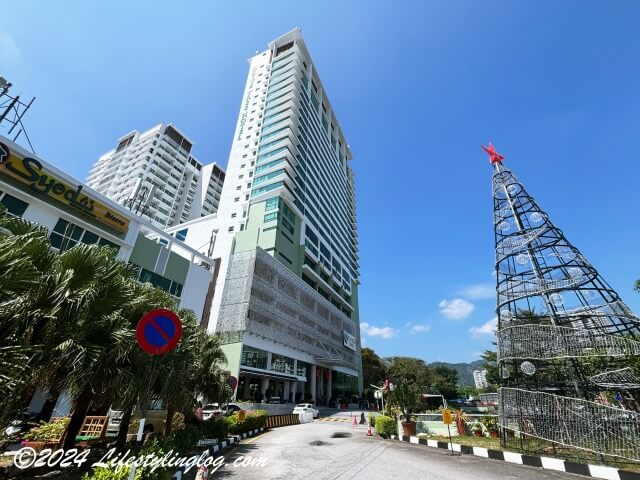 Olive Tree Hotel Penang（オリーブツリーホテル ペナン）の外観