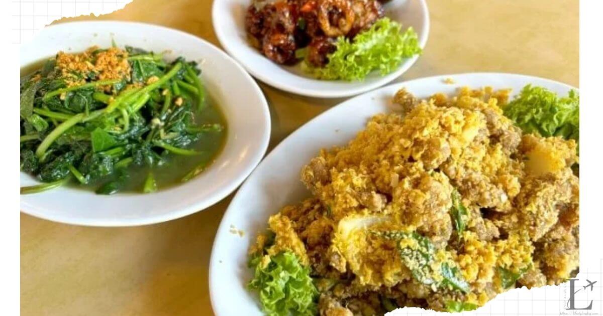 ペナン島のTeluk Bahangにある海鮮レストランの大東海鮮楼（TaiTong Seafood Restaurant）