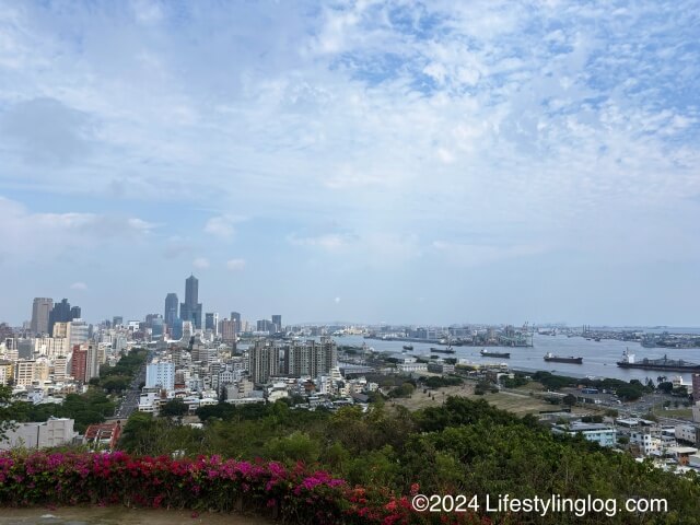 寿山情人観景台から見える風景