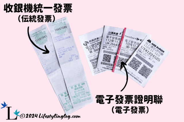 台湾の電子發票と伝統發票