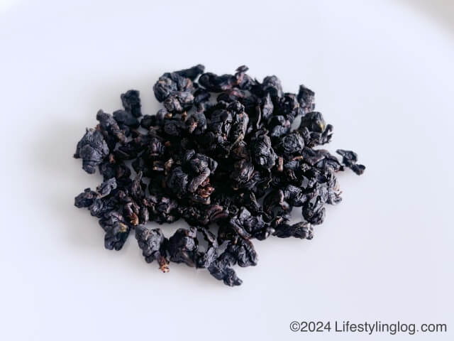 百二歳（Pah Ji Hue）の鹿谷貴妃烏龍茶の茶葉