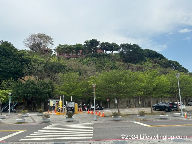 国立中山大学から見える打狗英国領事館