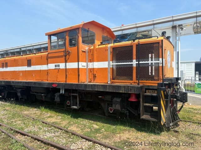 哈瑪星鉄道文化園区に展示されている列車