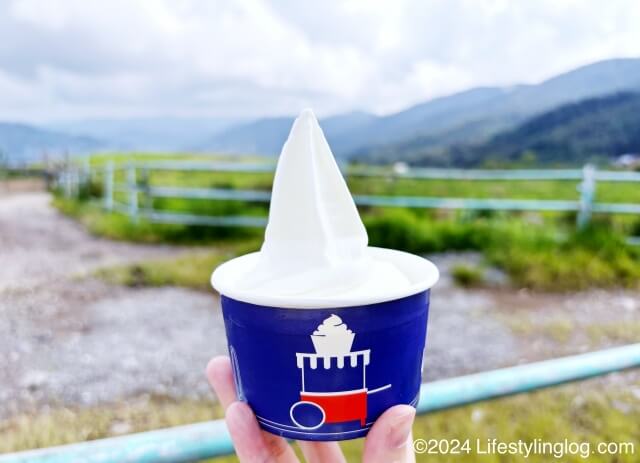 キナバル山近くにある酪農場のDesa Dairy Farm（デサデイリーファーム）で食べるジェラート