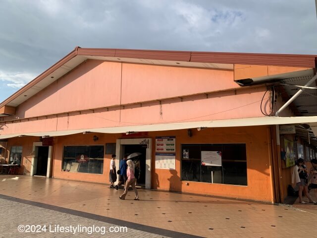 Jesselton Point Ferry Terminalにあるチケットセンター