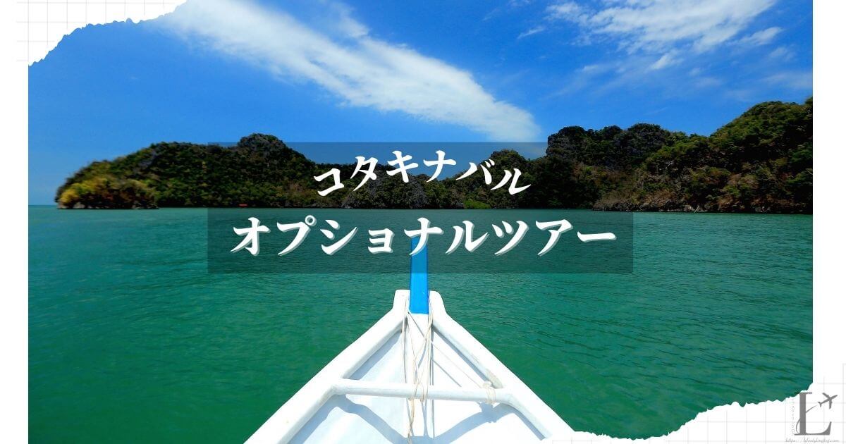 サバ州コタキナバルで活用すべきオプショナルツアー＆サービス