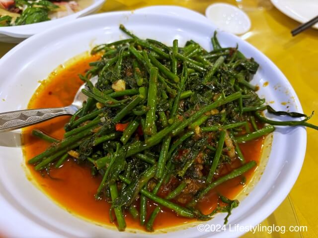 双天海鮮樓（Suang Tain Seafood Restaurant）のサバベジ