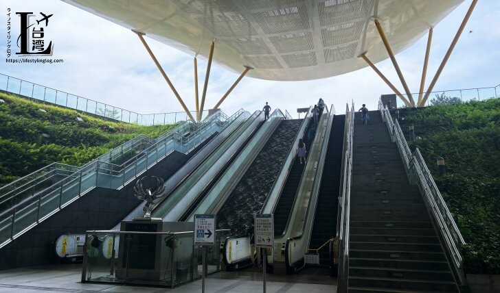 高雄のMRT中央公園駅