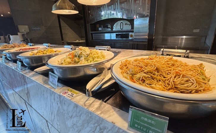 グリーンワールドホテル南港の朝食の焼きそば