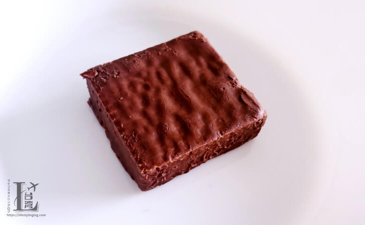 キャラメルシーソルト味の新貴派(77 Wafer Pie)の味