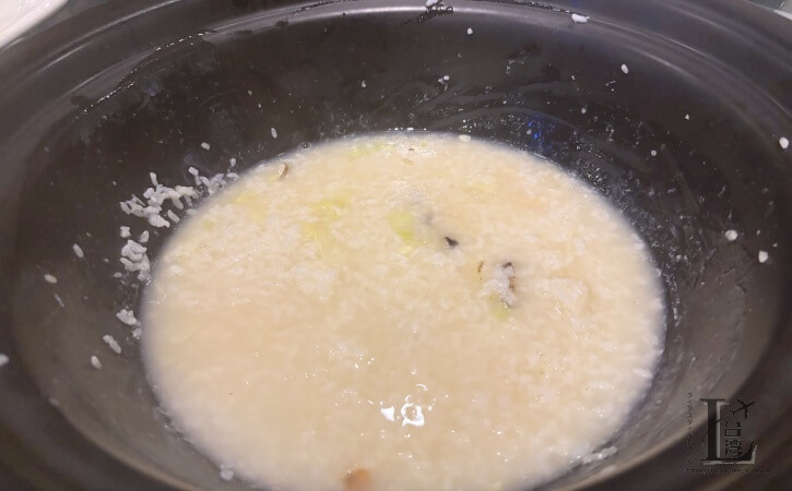 漉 海鮮蒸気鍋の雑炊(お粥)