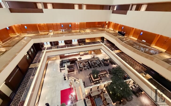 ホテルメトロポリタンプレミア台北のロビー