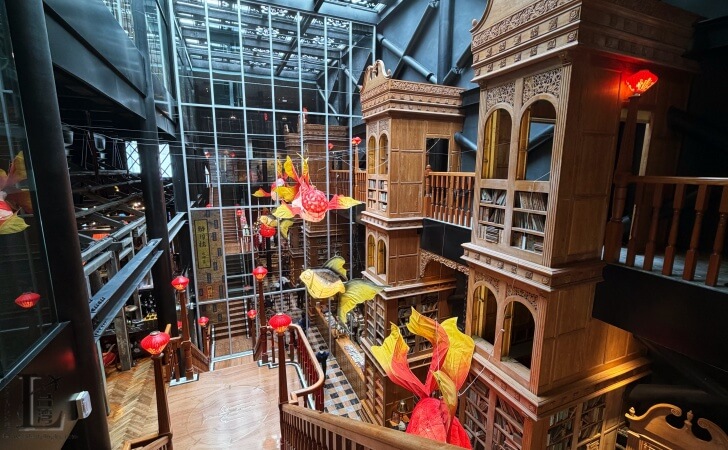 酔月楼の3階から見える景色