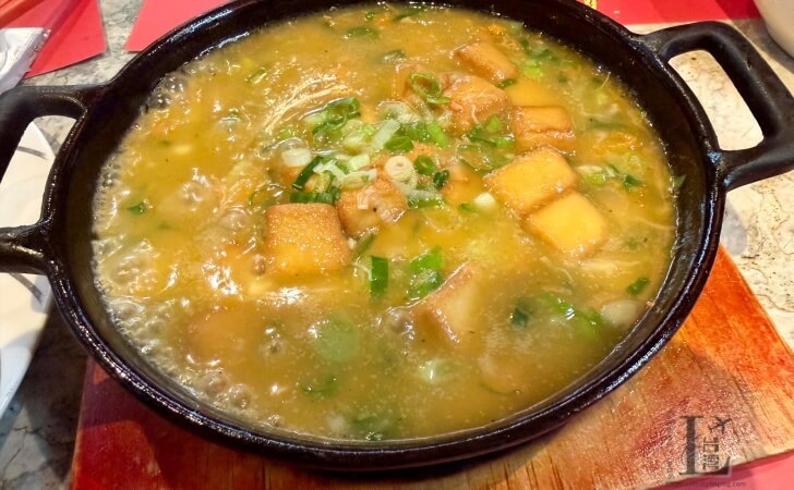 酔月楼のかにみそ豆腐